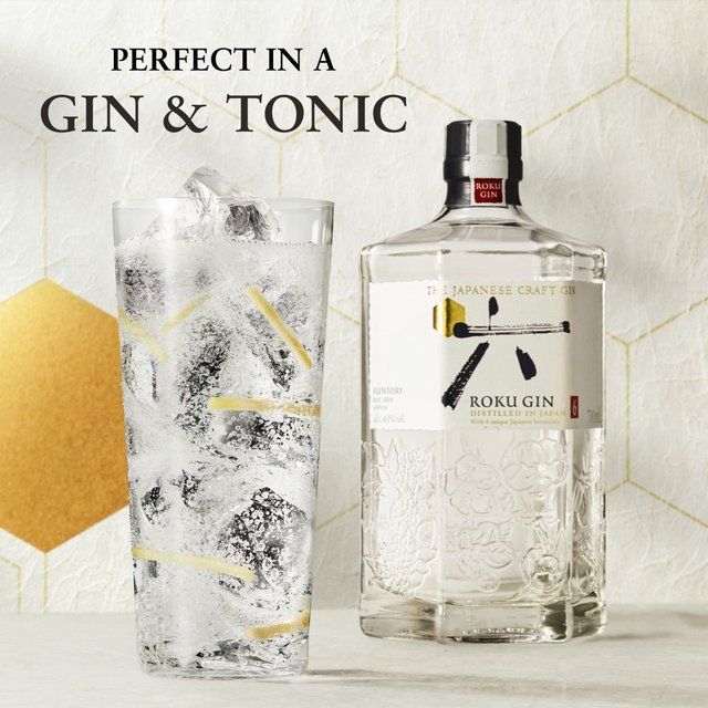 Roku Suntory Japanese Craft Gin 70cl