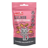 Rosewood Salmon Crunchy Cushions For Cats 60g