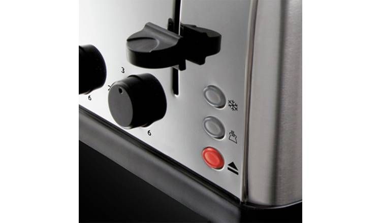 Russell Hobbs Worcester 4 Slice Brushed Toaster 18790