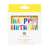 Safari Animal Happy Birthday Cake Candle