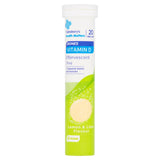 Sainsbury's Bones Vitamin D 25µg Effervescent Lemon & Lime Flavour 20 One a Day