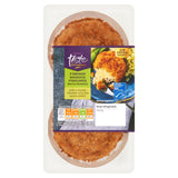 Sainsbury's Fishcakes Melting Middle Smoked MSC Haddock with Cheddar & Leek Taste the Difference x2 290g