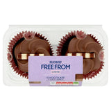 Sainsbury's Free From Chocolate Cupcakes x2