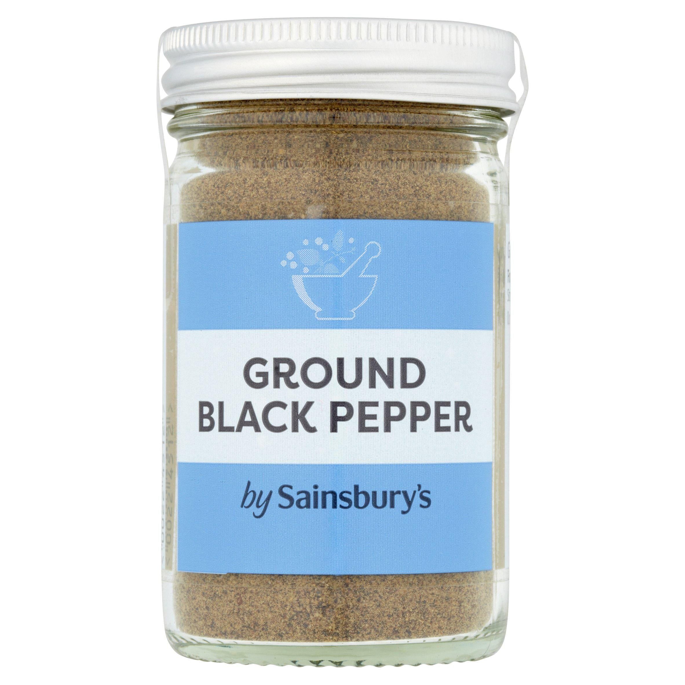 Sainsbury's Ground Black Pepper 48g