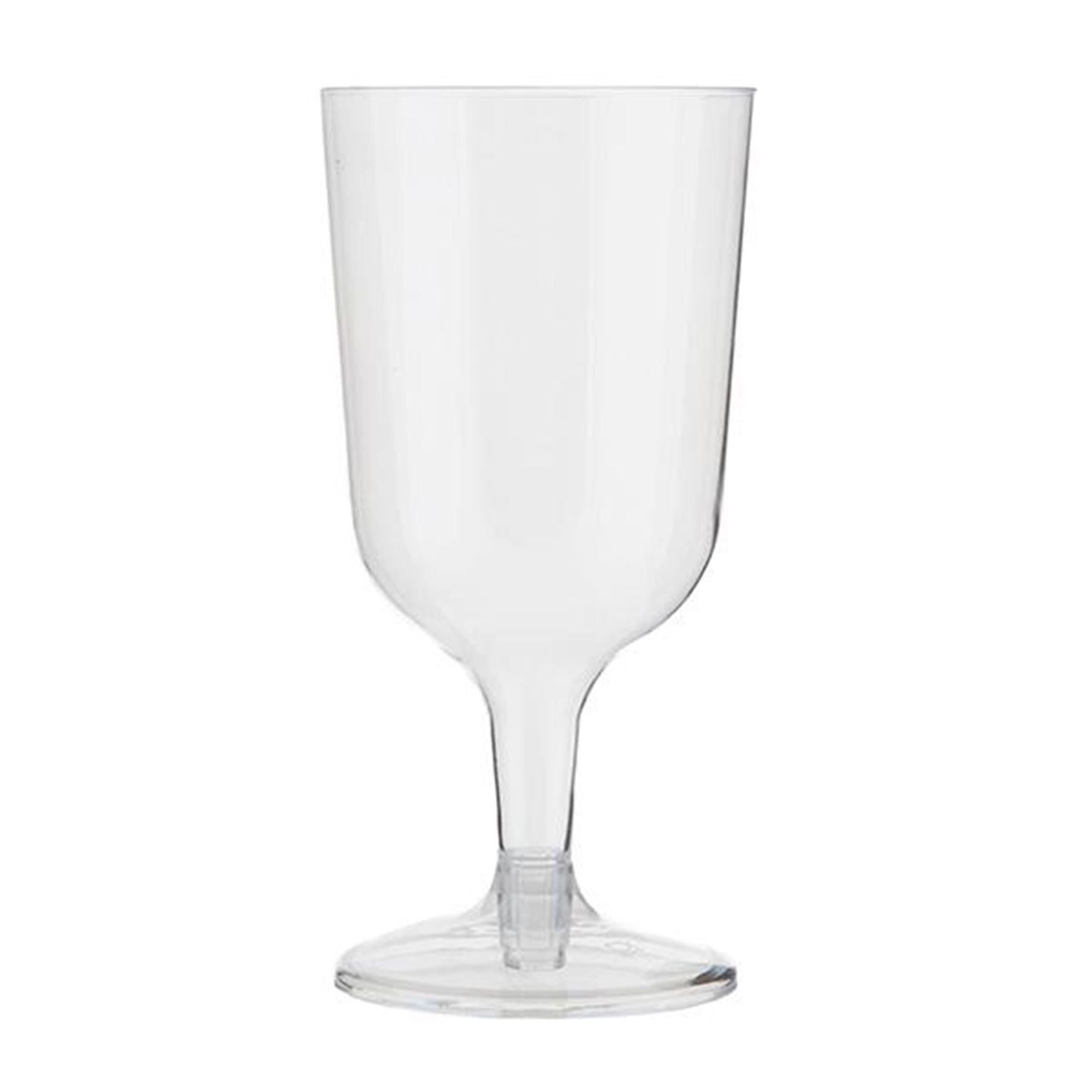 Sainsbury's Home Clear Plastic Wine Glasses 10pk