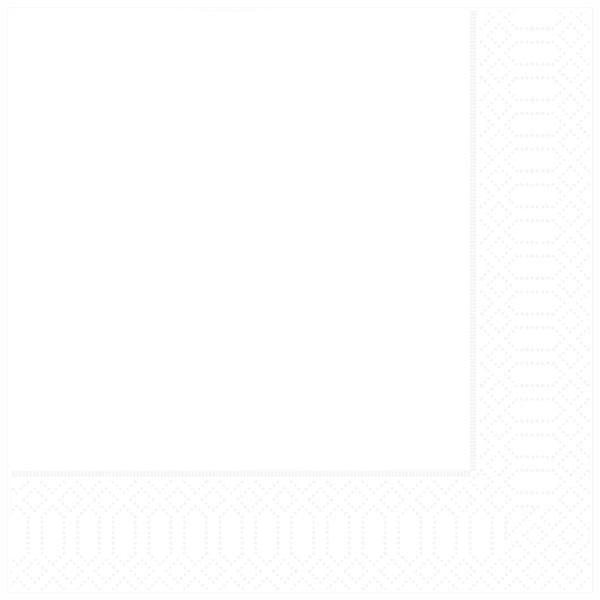 Sainsbury's Home Napkin White 1ply 100pk 30cm