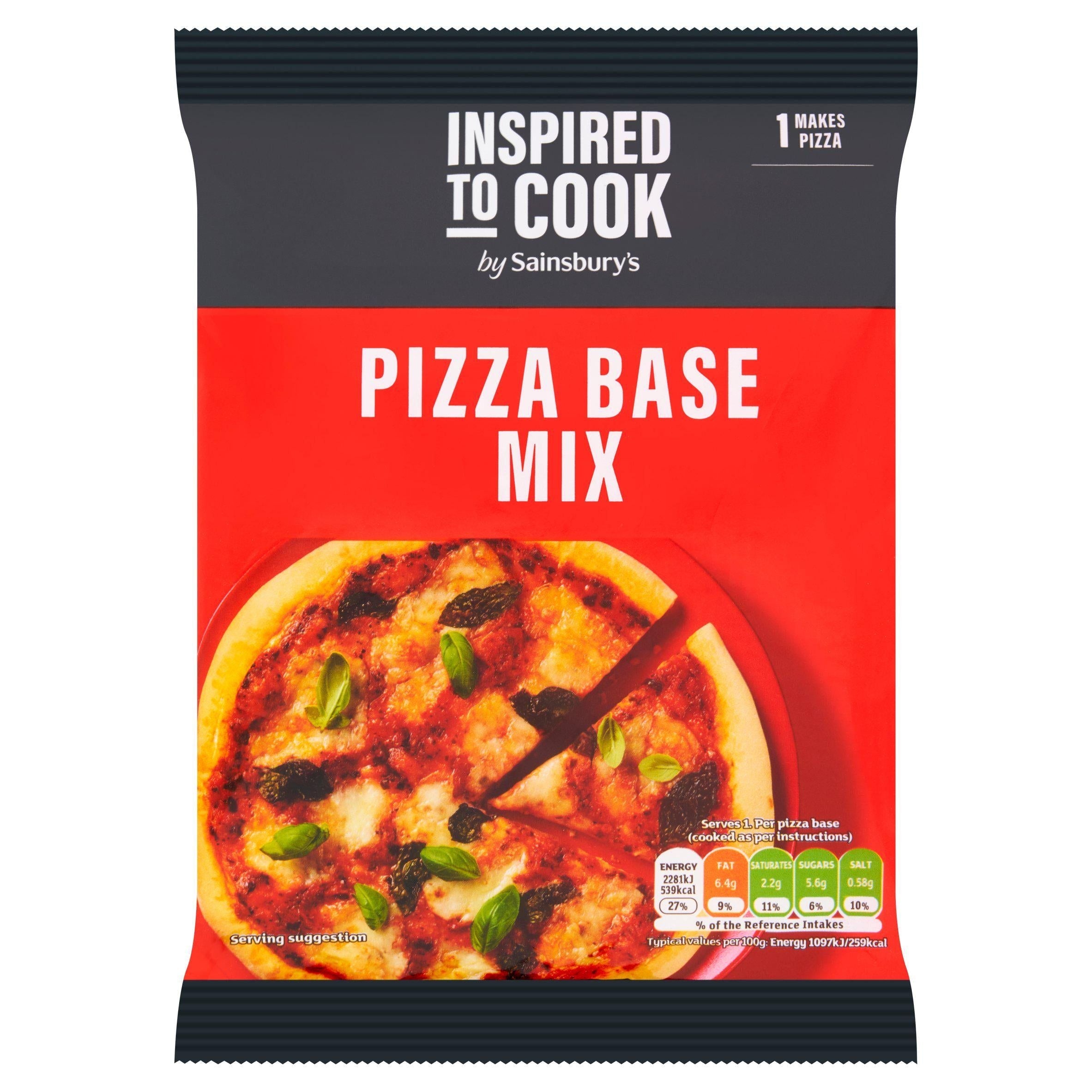 Sainsbury's Pizza Base Mix, Inspired to Cook 145g