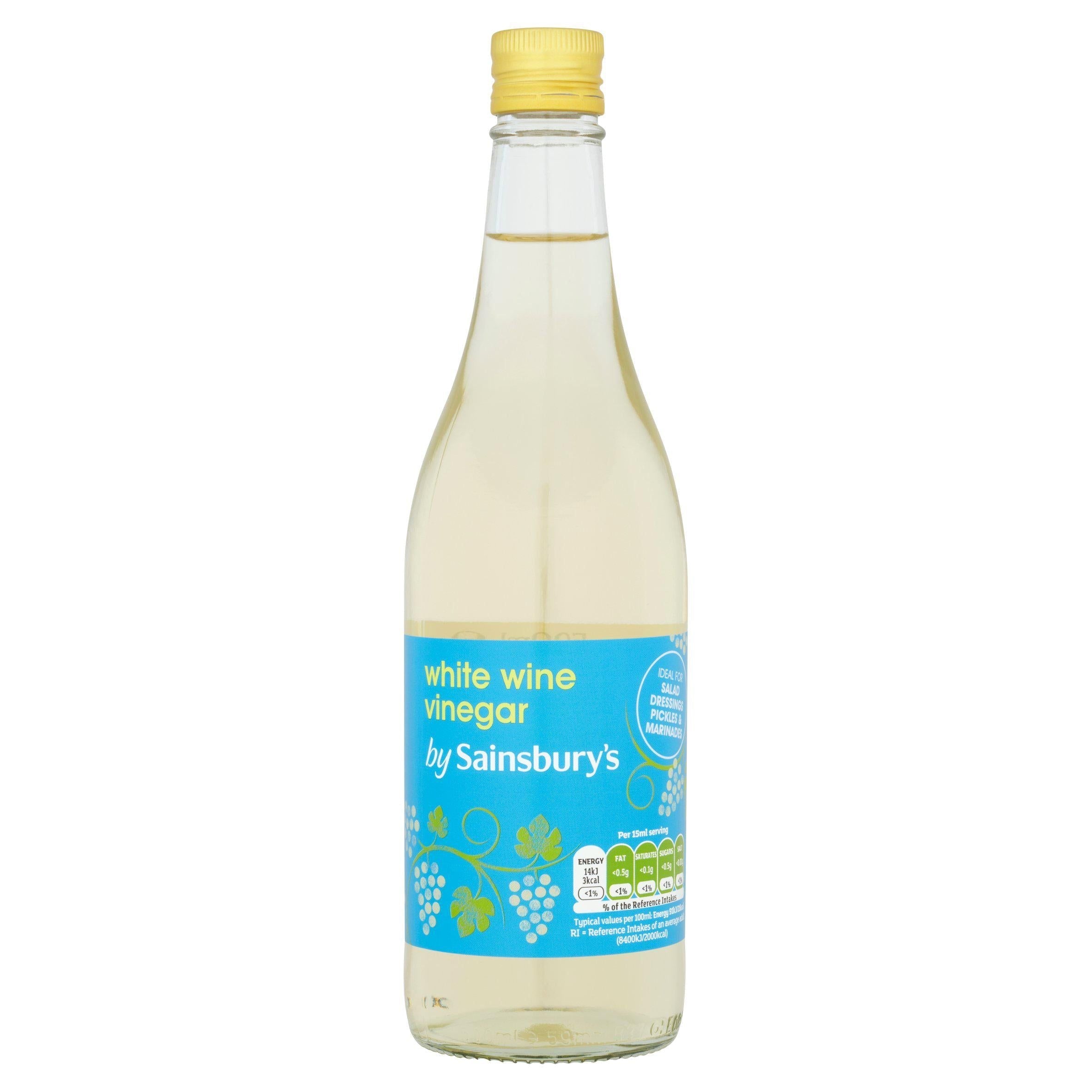 Sainsbury's Wine Vinegar, White Wine 500ml
