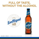 San Miguel Alcohol Free Lager Beer Bottles   4 x 330ml