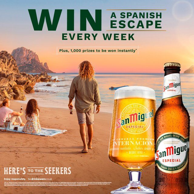 San Miguel Premium Lager Beer Bottle 660ml