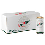 San Miguel Premium Lager Beer Cans 10 x 440ml