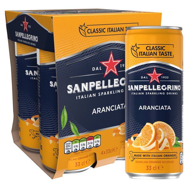 San Pellegrino Classic Taste Orange 4 x 330ml