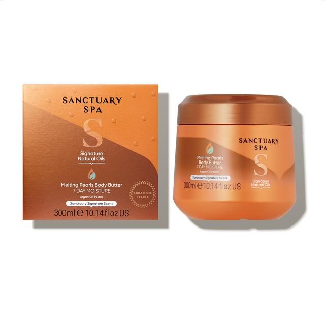 Sanctuary Spa Signature Natural Oils Melting Pearls Body Butter   300ml