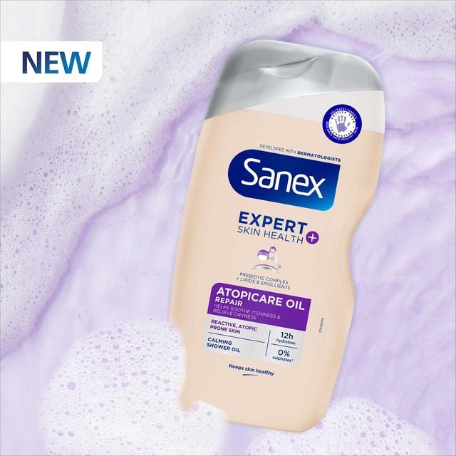 Sanex Expert+ Atopicare Oil Repair Shower Gel   515ml