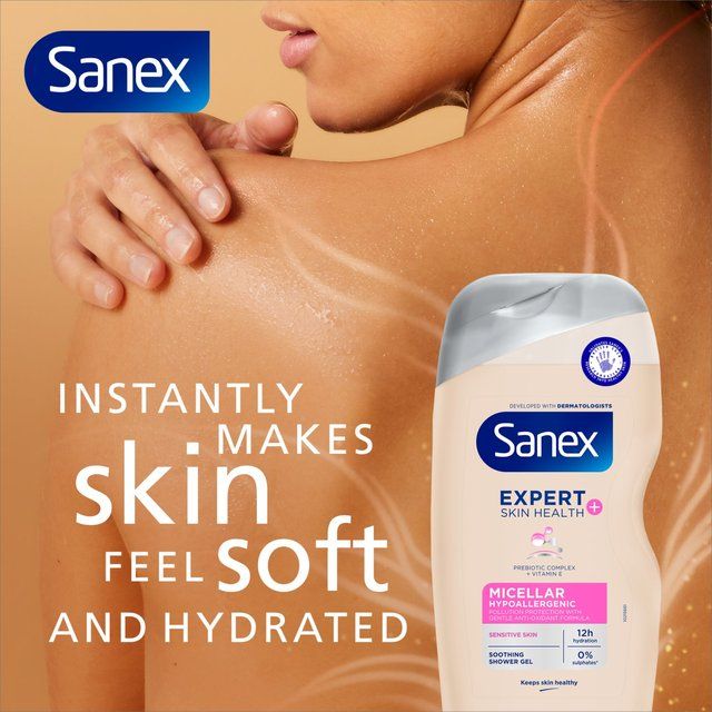 Sanex Expert+ Micellar Hypoallergenic Shower Gel 515ml