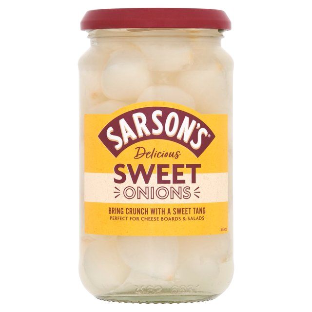 Sarson's Sweet & Mild Silverskin Onions 460g