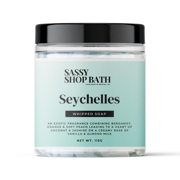 Sassy Shop Wax Seychelles Whipped Soap 115g