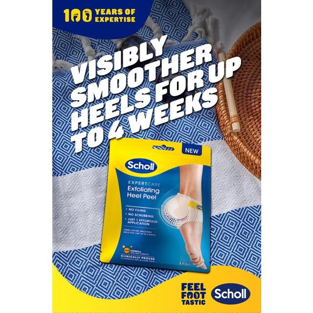Scholl Exfoliating Heel Peel Foot Mask