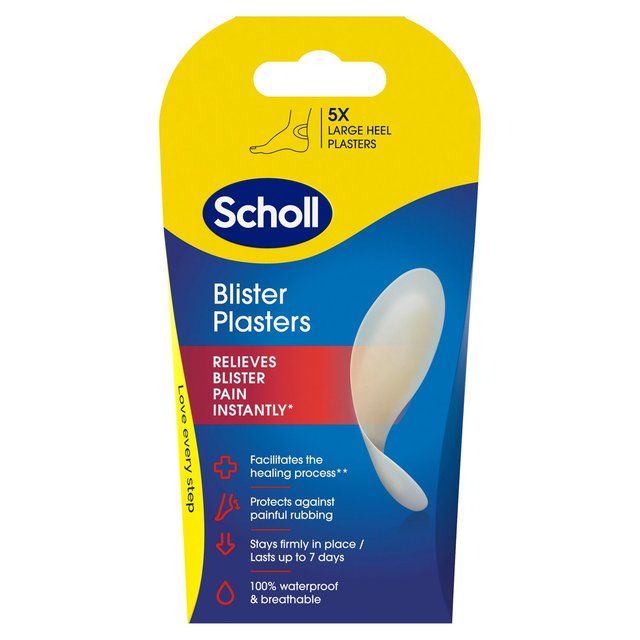 Scholl Heel Blister Plasters 5 per pack