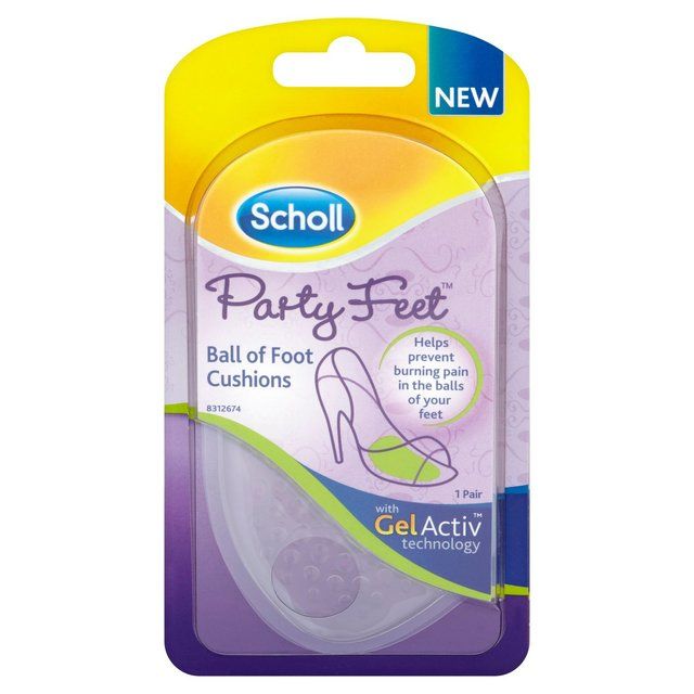 Scholl Party Feet Ball of Foot Cushions
