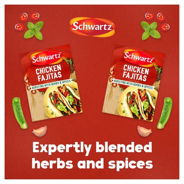 Schwartz Authentic Chicken Fajita Recipe Mix 35g