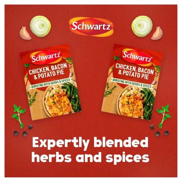 Schwartz Chicken Bacon & Potato Pie 35g