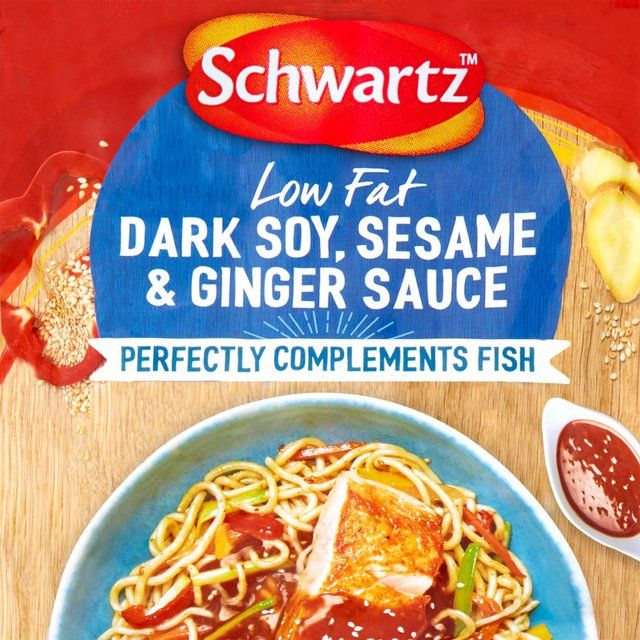 Schwartz Dark Soy Sesame & Ginger Sauce for Fish 300g