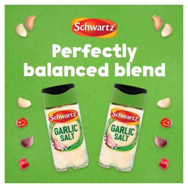 Schwartz Garlic Salt Jar 73g