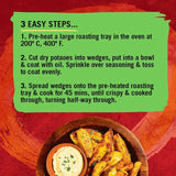 Schwartz Southern Fried Wedges   35g