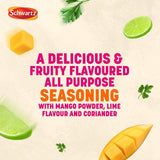 Schwartz x Nadiya Mango Lime & Coriander All Purpose Seasoning Drum 115g