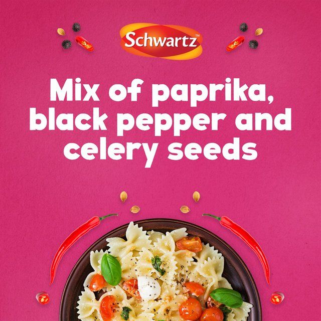 SchwartzSalt Paprika & Pepper Season All Seasoning Jar   70g