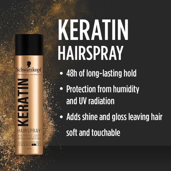 Schwarzkopf Keratin Hairspray 400ml