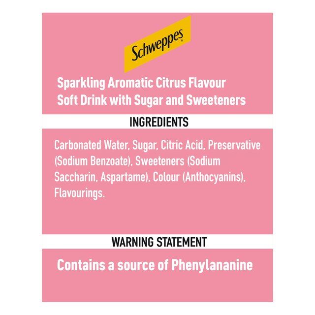 Schweppes Pink Soda 12 x 150ml