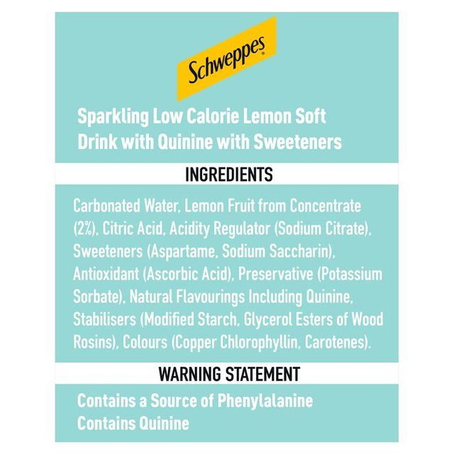 Schweppes Slimline Bitter Lemon   1L