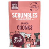 Scrumbles Dog Treats Meaty Salmon Chonks 60g