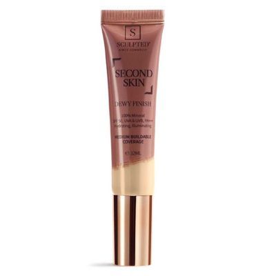Sculpted By Aimee Connolly Second Skin Foundation - Dewy Finish Medium Beige