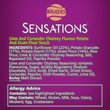 Sensations Lime & Coriander Chutney Sharing Bag Poppadoms 82.5g