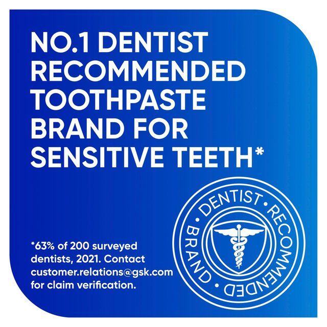 Sensodyne Rapid Relief Sensitive Whitening Toothpaste 75ml