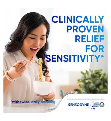 Sensodyne Sensitive Toothpaste Repair & Protect Whitening 75ml