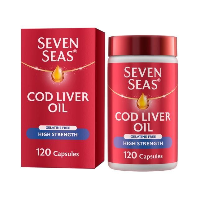 Seven Seas High Strength Cod Liver Oil 120 per pack