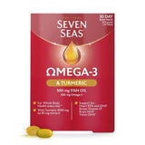 Seven Seas Omega-3 Fish Oil & Turmeric with Vitamin D 30 Day Duo Pack 60 per pack