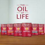 Seven Seas Omega-3 Fish Oil with Vitamin D 30 Capsules 30 per pack