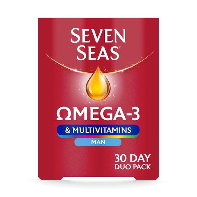 Seven Seas Omega-3 & Multivitamins Man 60 per pack