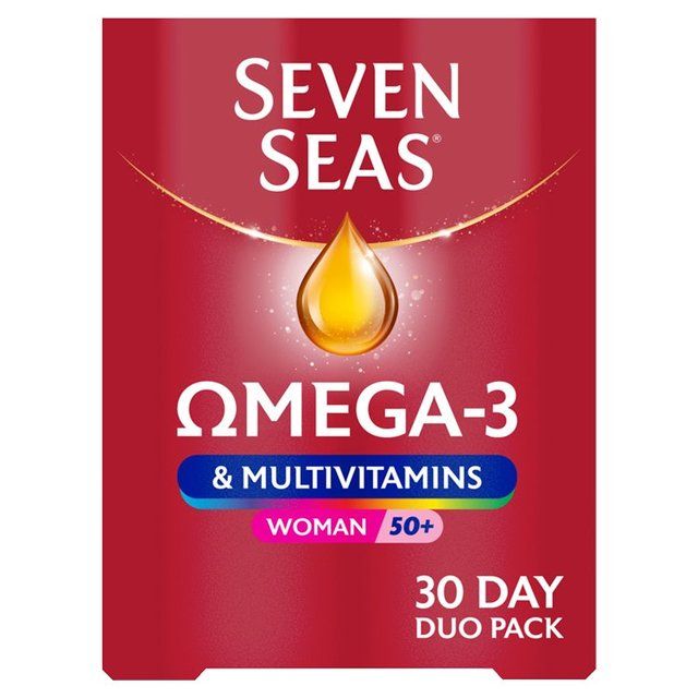 Seven Seas Omega-3 & Multivitamins Woman 50+ 60 per pack