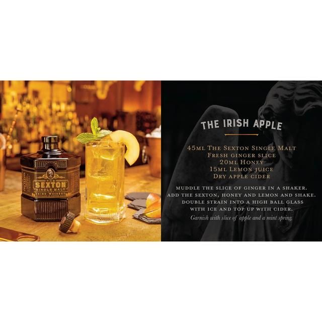 Sexton Single Malt Irish Whiskey 70cl