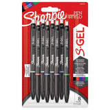 Sharpie S-Gel Gel Pens 0.7mm Assorted 8 per pack