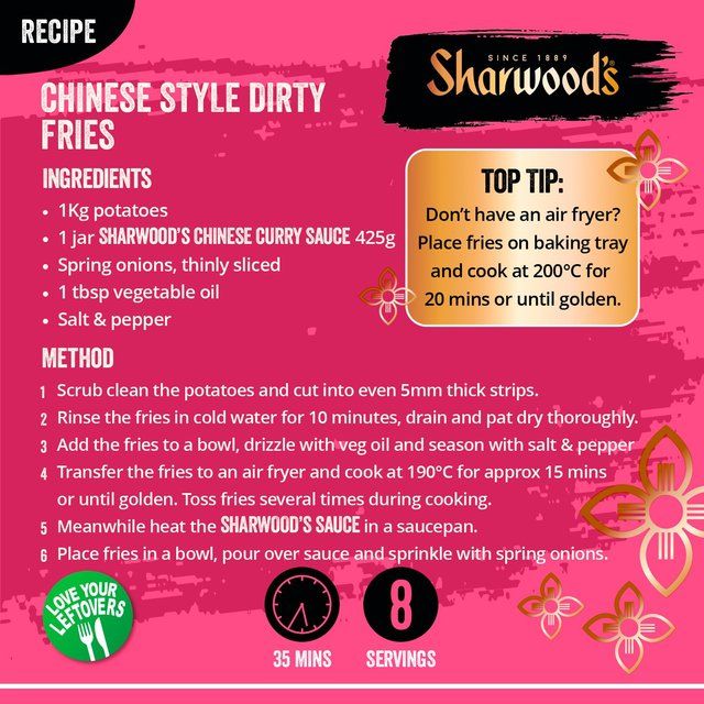 Sharwood's Chinese Curry Cooking Sauce 425g