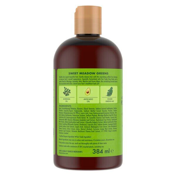 Shea Moisture Moringa & Avocado Power Greens Shampoo 384ml