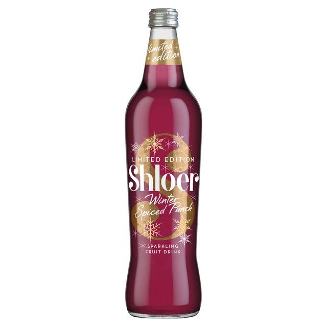 Shloer Winter Spiced Punch Sparkling Grape Drink 750ml