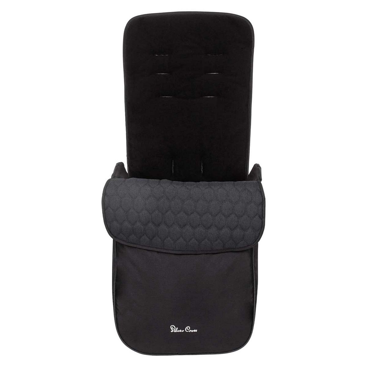Silver Cross Pop Footmuff Black